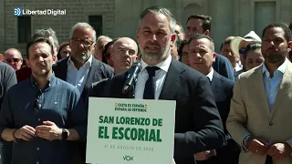 La intervención integra de Abascal contra Sánchez y Marruecos
