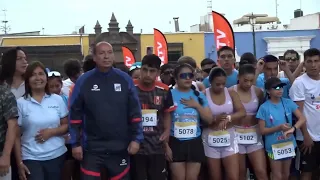 Start of the Trujillo half marathon Sol TV