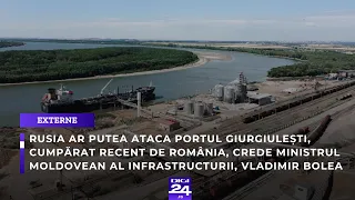 Rusia ar putea ataca Portul Giurgiulești, crede ministrul moldovean al Infrastructurii