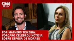 “Melhor Matéria”, diz Vorcaro comemorando notícia sobre contato com esposa de Moraes | CNN 360°