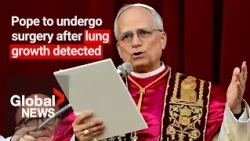Lung nodule found on Pope Leo XIV “very early stage and is well contained”: pontiff