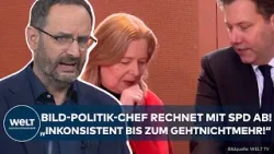 SPD: „Alles inkonsistent bis zum Gehtnichtmehr!“ BILD-Politik-Chef rechnet mit Klingbeil und Co. ab!