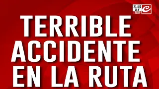 Brutal head-on collision leaves one woman dead and six seriously injured