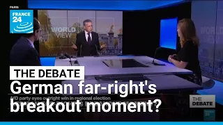 AfD party eyes outright win in regional election • FRANCE 24 English
