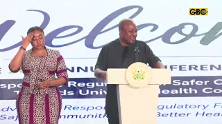 Prez. Mahama’s Speech @ Opening Of The 28th Amcoa Annual Scientific Conference