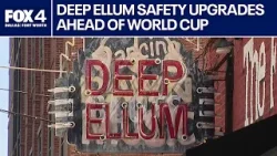 В районе Дип Эллум повысили уровень безопасности в преддверии чемпионата мира по футболу.