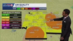 Air quality "unhealthy for some" due to wildfires, prescribed burns