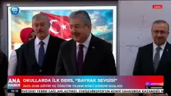 Okullarda ilk ders: “Bayrak sevgisi”