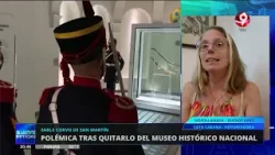 Polémica por la quita de un sable de San Martín del Museo Histórico Nacional