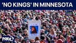 Raw video: 'No Kings' protests in Minnesota against President Trump administration