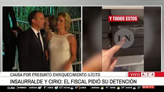 🔴 ILLICIT ENRICHMENT CASE: PROSECUTOR REQUESTS ARREST OF INSAURRALDE AND CIRIO