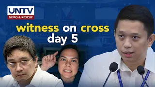 Full: Defense’s cross-examination of witness NBI Regional Dir. Lotoc on impeachment trial Day 5