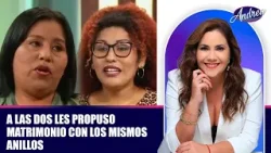 A las dos les propuso matrimonio con los mismos anillos | Andrea A las dos les propuso matrimonio con los mismos anillos | Andrea
