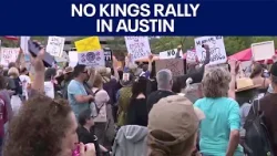 В поддержку команды No Kings на площади Auditorium Shores проходит митинг и протест | FOX 7 Austin В поддержку команды No Kings на площади Auditorium Shores проходит митинг и протест | FOX 7 Austin