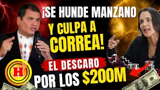 ¡SE HUNDE MANZANO Y CULPA A CORREA! El descaro en el Juicio Político por los $200M de PROGEN