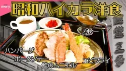 【あれもこれも食べたい】昔なつかしい味に出会える洋食の老舗!名物“昭和のプレート”「昭和レトロ食堂街」『every.特集』