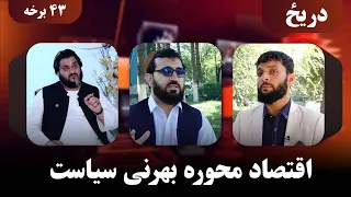 دریځ؛ د ا.ا خپلواک، متوازن او اقتصاد محوره بهرنی سیاست