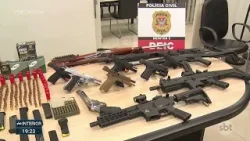 Policia apreende armas avaliadas em R$ 150 mil em Rio Preto