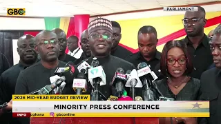 Minority Press Conference on 2026 Mid-Year Budget Review || 23rd July 2026