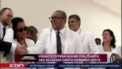 Francisco Peña asume por cuarta vez alcaldía Santo Domingo Oeste