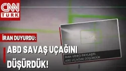 SON DAKİKA?Devrim Muhafızları Bu Görüntüyü Paylaştı! "ABD Savaş Uçağını Düşürdük"
