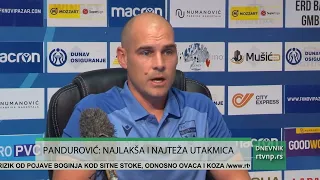 Strahinja Pandurovićpred duel sa Zvezdom: Želimo da se pokažemo u najboljem svetlu