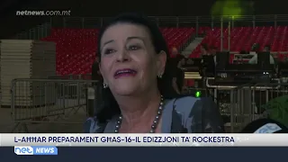 Final preparations for the 16th edition of Rockestra