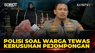 Polda Metro Jaya Soal Satu Warga Tewas Diduga Akibat Kericuhan di Pejompongan