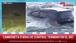 Una MADRE y su HIJA CAYERON al RIO en su CAMIONETA