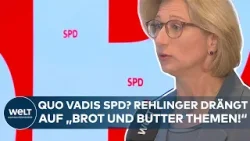 NACH WAHLDEBAKEL: Quo Vadis SPD? Rehlinger drängt auf starke Wirtschaft und „Brot-und-Butter-Themen“