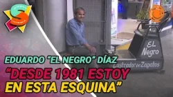 ¡"El Negro" Díaz, más de 45 años lustrando botas en el centro de Córdoba!