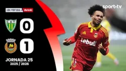 Resumo: Tondela 0-1 Rio Ave - Liga Portugal Betclic | sport tv