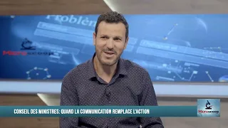 Conseil des ministres : Quand la communication remplace l’action
