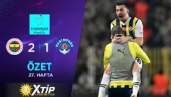 Merkur-Sports | Fenerbahçe (2-1) Kasımpaşa - Highlights/Özet | Trendyol Süper Lig - 2023/24