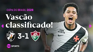 BRENNER BRILHA COM DOIS GOLS E VASCO ESTÁ NAS QUARTAS DE FINAL! VASCO 2X1 FLUMINENSE