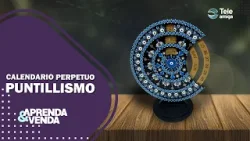 Calendario perpetuo en puntillismo: arte que organiza tu tiempo ?? Calendario perpetuo en puntillismo: arte que organiza tu tiempo ??