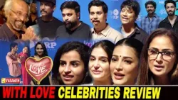 With Love Celebrities Review | Rajinikanth, SJ Suryah, Shruti Haasan, Simran, Sasikumar | Vasanth TV