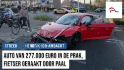 Peperdure Audi doorboord door paal