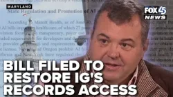 Md. Sen. J.B. Jennings files bill to restore inspectors general’s access to records Md. Sen. J.B. Jennings files bill to restore inspectors general’s access to records