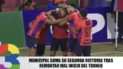 Municipal suma su segunda victoria tras remontar mal inicio del torneo