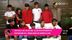 Tenis: Participación tandilense en el torneo abierto de menores en Azul