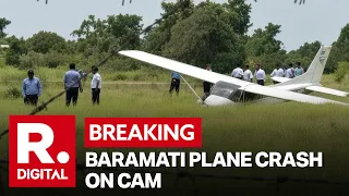 Baramati Plane Crash: Aircraft Crashes, 2nd Incident Since Ajit Pawar Crash, No Casualties Reported