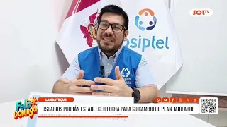 La Libertad: users will be able to set the date for their rate plan change