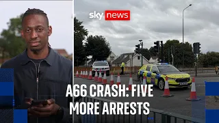 Five more arrests made in investigation into fatal A66 crash