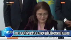 Türkistan’Da Ahi Evran Üniversitesi İle Ahmet Yesevi Üniversitesi Arasında İş Birliği Protokolü İmza Türkistan’Da Ahi Evran Üniversitesi İle Ahmet Yesevi Üniversitesi Arasında İş Birliği Protokolü İmza