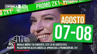 Natalia Jiménez in Nicaragua: 2-for-1 promotion announced for her concert
