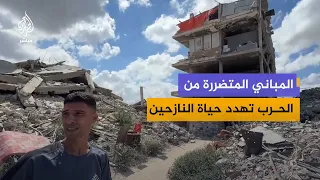 "Enough.. We’re exhausted": A displaced Palestinian shares his suffering