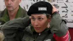 Lágrimas sem fim. Instrutor Andrade despede-se dos recrutas: «Quando perderem o Norte...»