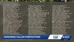 Fallen firefighters honored during ceremony