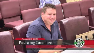 Purchasing Committee - August 20, 2026